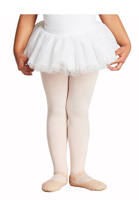 Capezio 11310C White Glitter Tutu