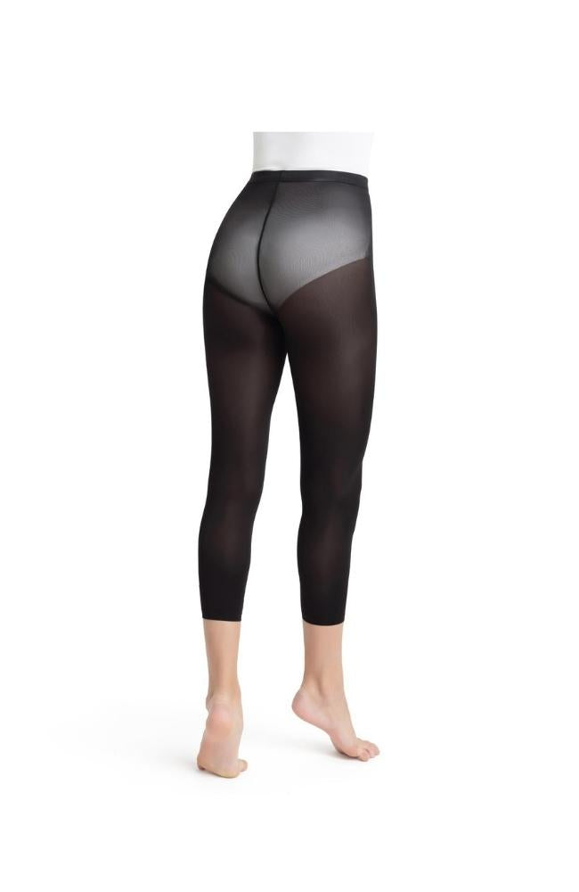 Capezio 140 Black Hold and Stretch Footless Tights