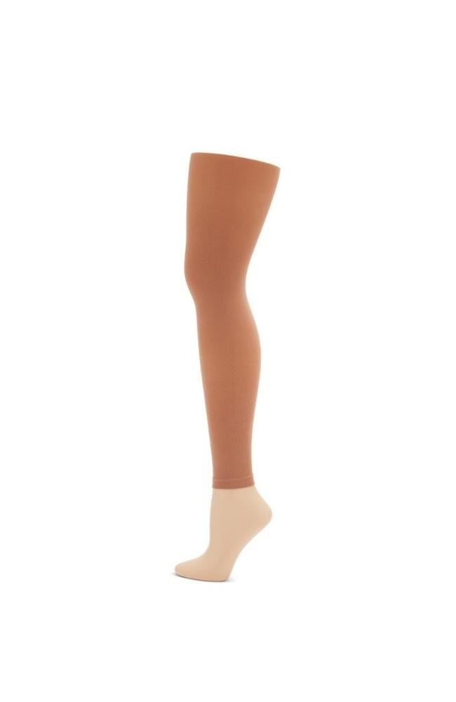 Capezio 140 Suntan Hold and Stretch Footless Tights