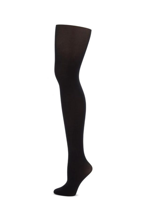 Capezio 1825X Studio Basics Footed Tights Black