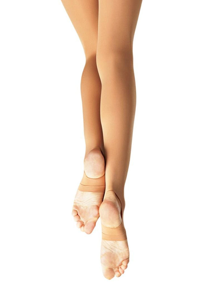  DANCEYOU Slight Shimmery Footed Tights Girls and Women