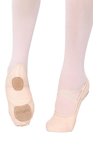 Capezio 2037W Light Pink Stretch Canvas Hanami Ballet Slippers