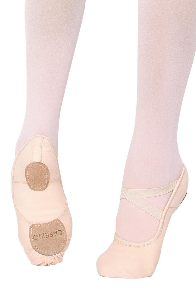 Capezio 2037C Child Light Pink Hanami Stretch Canvas Ballet Slippers