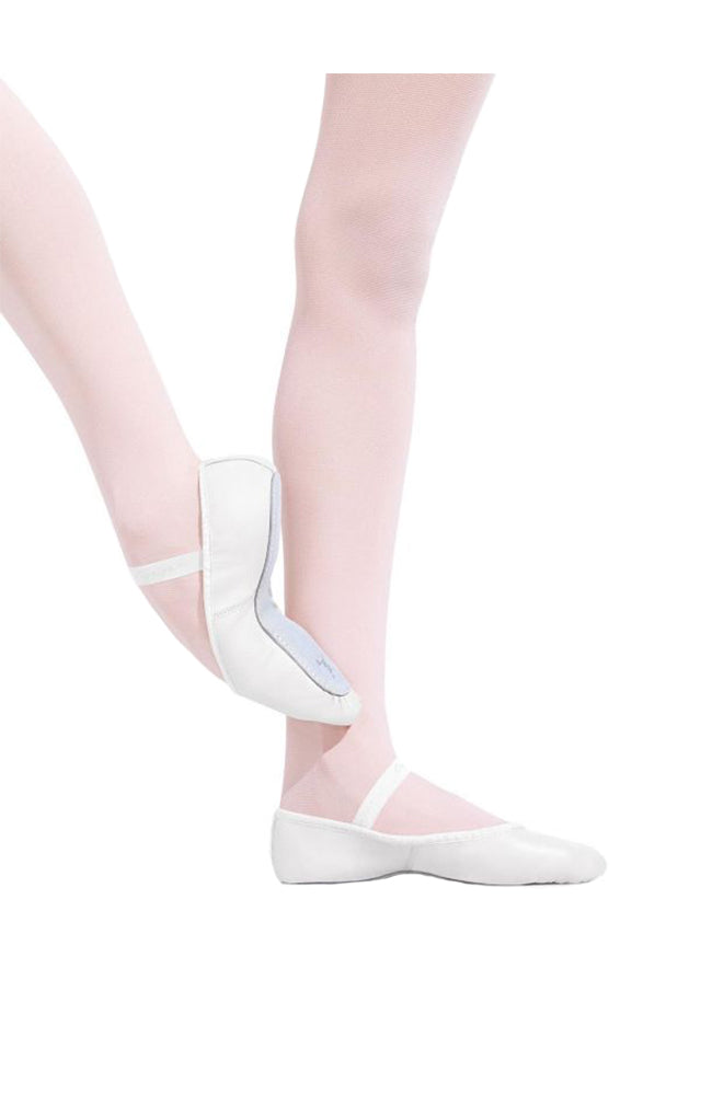 White Daisy Full Sole Ballet Slippers - Toddler (Size 6-7.5)