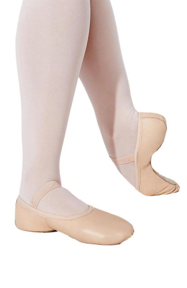 Capezio 212C Child Pink Leather Full Sole Ballet Slippers