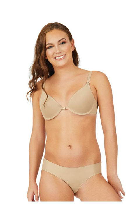 Capezio 3767W Underwire Minimal Show Bra Nude