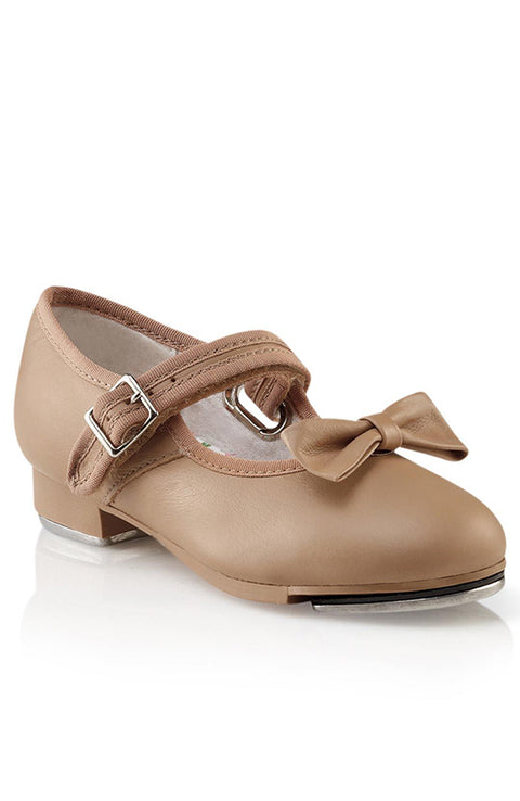 Capezio 3800C Child Leather Caramel Mary Jane Tap Shoes