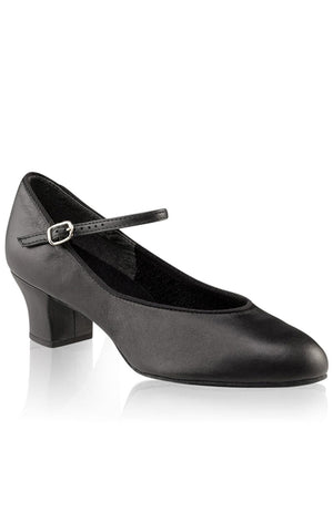 Capezio 459 Adult Black Suede Sole 1.5" Character Shoes