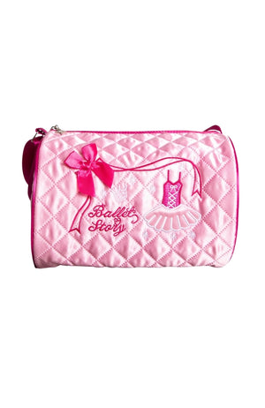Capezio B284 Pink Embroidered Barrel Bag