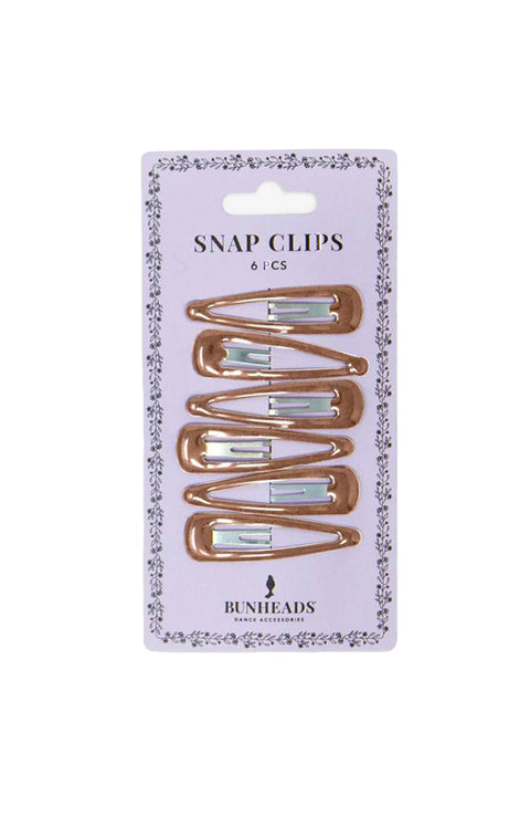 Capezio BH1513 Light Brown Snap Clips