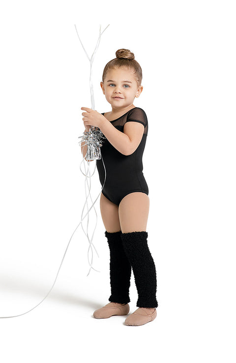 Capezio CK10980C Black Harmonie 12" Pamper Legwarmer