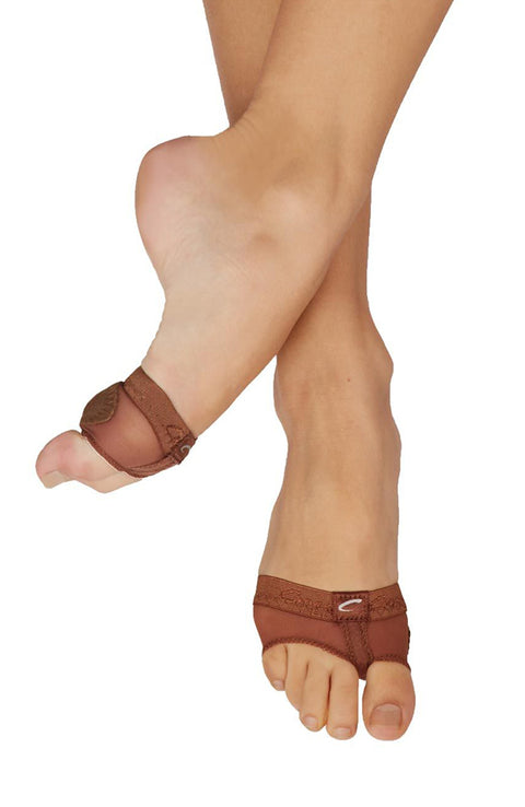 Capezio H07 Adult Espresso FootUndeez