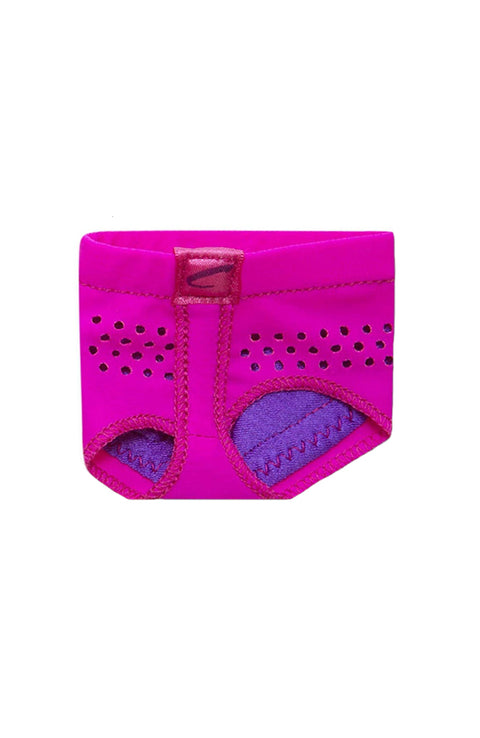 Capezio H07GS Patterned Jelz Footundeez Fuchsia Purple