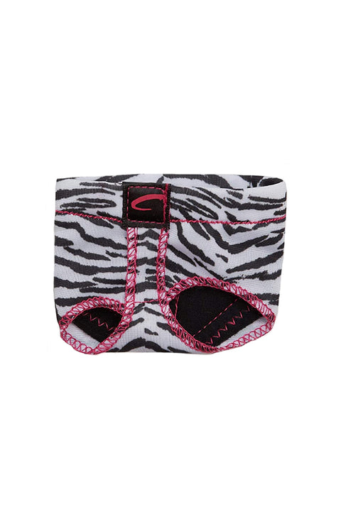 Capezio H07GS Patterned Jelz Footundeez Zebra