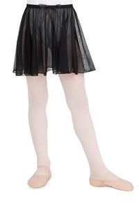 Capezio N1417C Child Black Circular Pull On Skirt