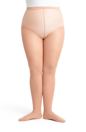Hold & Stretch Plus Size Footed Tights