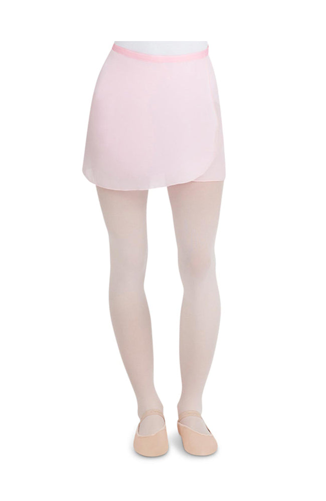 Capezio N272 Georgette Wrap Ballet Skirt Pink