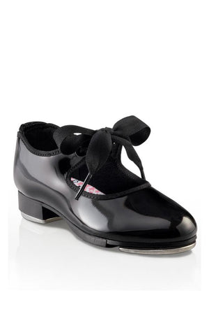 Capezio N625 Adult Black Patent Jr. Tyette Tap Shoes