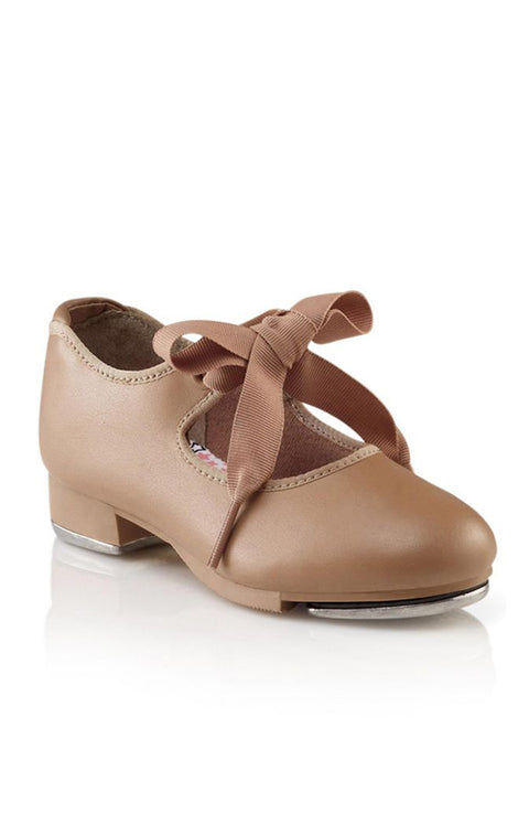 Capezio N625C Caramel Jr. Tyette Child Tap Shoes