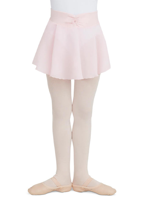 Capezio N9635C PNK Pull On Georgette Skirt