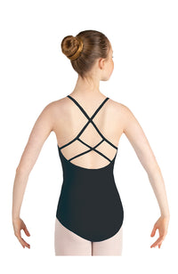 Capezio SE1033C Strappy Back Camisole Bodysuit Black Back