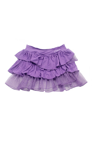 Capezio T1003C Mesh Insert Skirt Purple