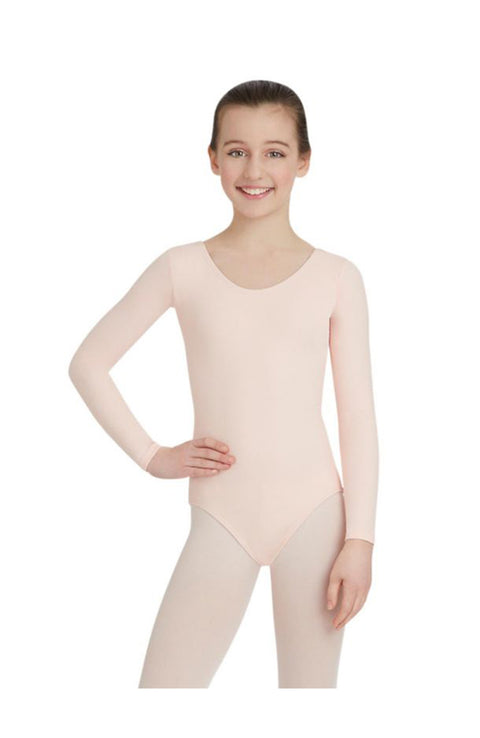 Capezio TB134C Long Sleeve Leotard Pink