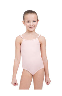 Capezio TB1420C Camisole Bodysuit with Adjustable Straps Ballet Pink