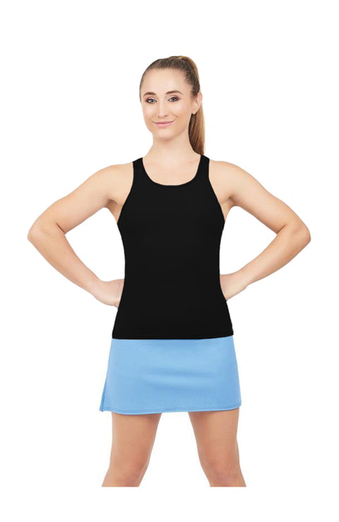 Capezio TB256W Racerback Tank Top Black