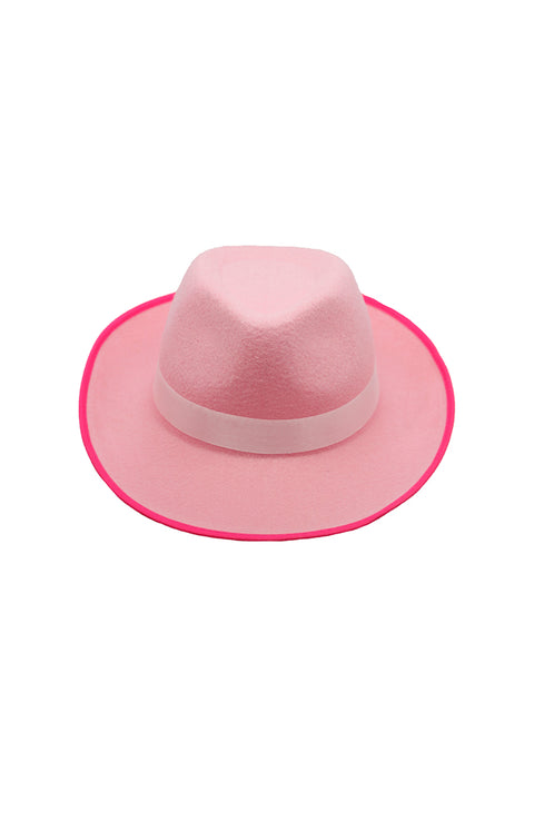 Dancewear 78440 Felt Fedora Pink