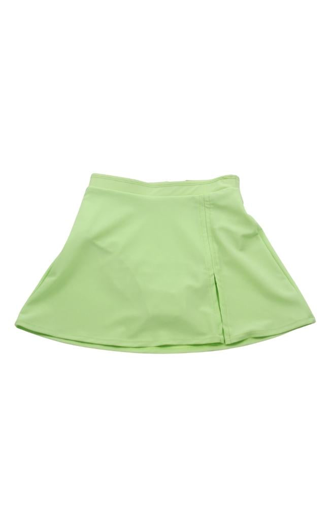 Dancewear E160 Lime Box Skate Skirt