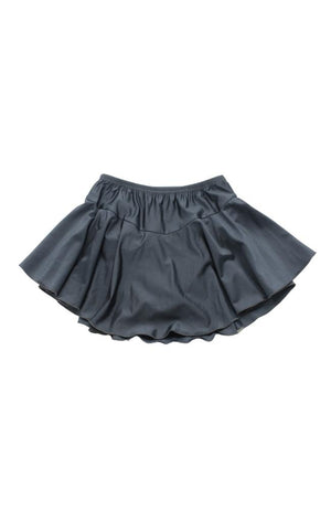 Dancewear E161 Grey Ruffle Skate Skirt
