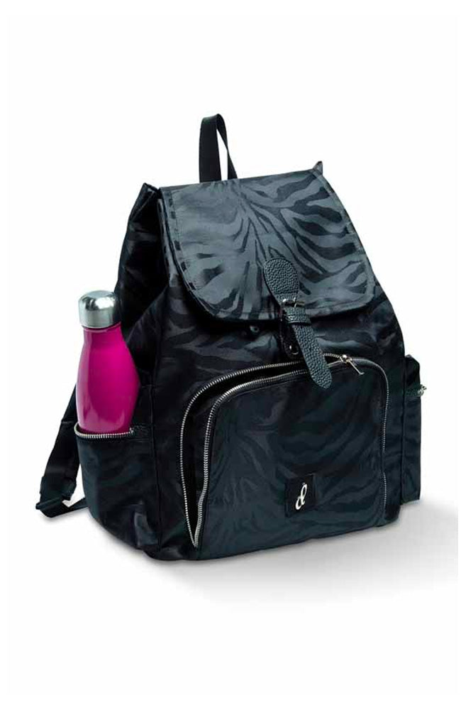 Jacquard Zebra Bucket Backpack