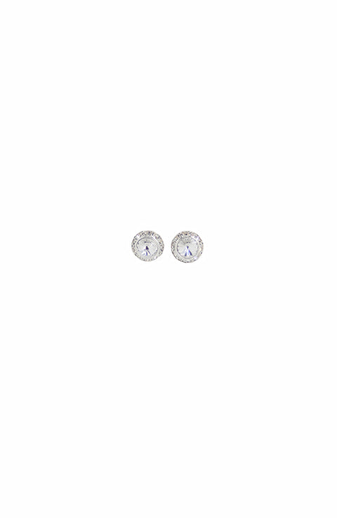 Dasha Round Swarovski Earrings