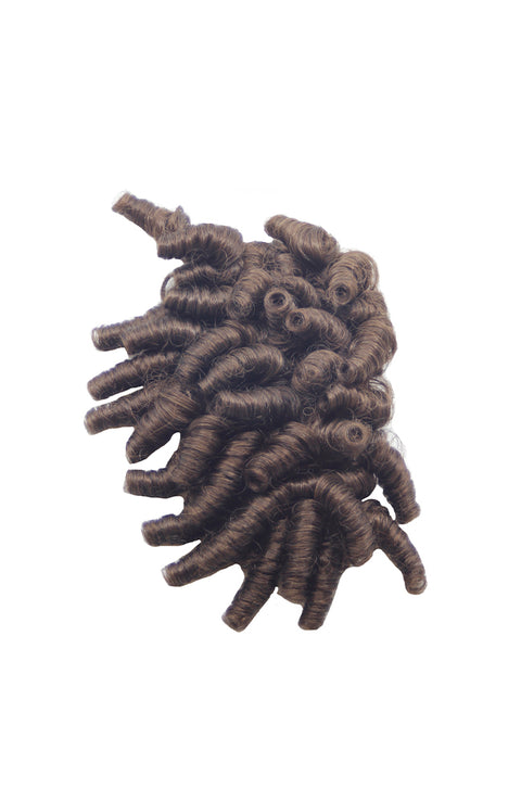 Dasha 4127 Small Synthetic Ringlets Medium Brown