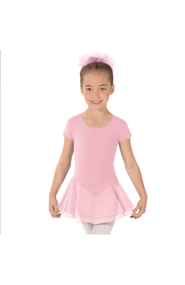 Eurotard 10467 Short Sleeve Dance Dress Pink