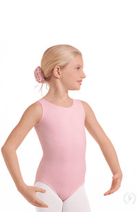Eurotard 1089 Child Light Pink Sleeveless Tank Bodysuit