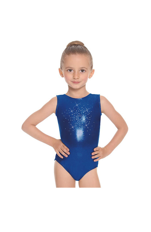 Eurotard 29189 Royal Stardust Gymnastic Bodysuit