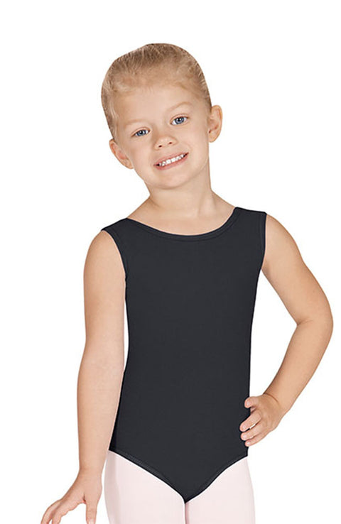 Eurotard 4489 Child Black Tank Bodysuit