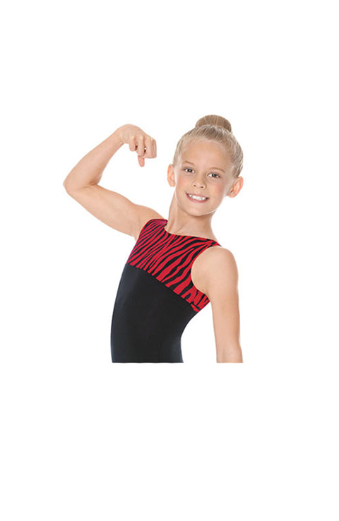 Eurotard 69550 Red Tank Gymnastic Bodysuit