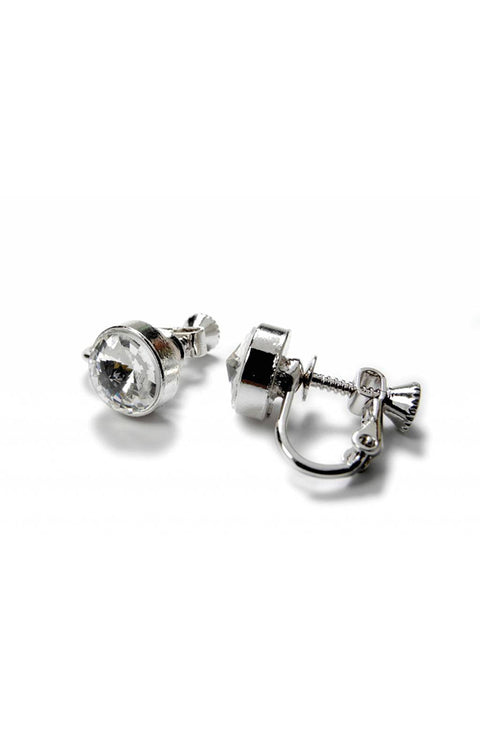 FH2 AZ0001 Clip On Single Stud Earrings