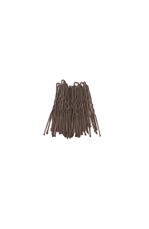 FH2 AZ0029 2 Inch Hair Pins Brown