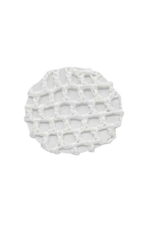 FH2 AZ0031 Crochet Bun Cover White
