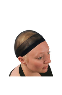 Adult Black Wig Cap