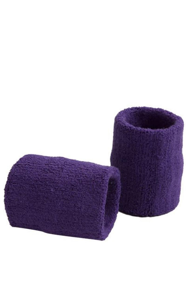GK Elite Sportswear Purple Gymnastics Wristbands