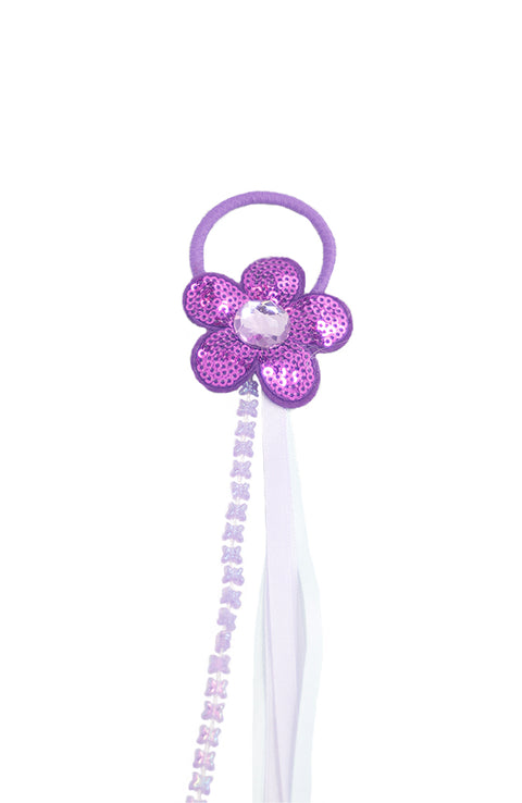 Glitter Pie Sequin Flower Pony