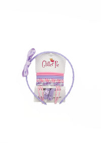 Glitter Pie HTS06 Headband Pack Lilac