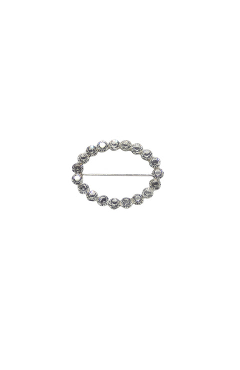 Glitter Pie P201212 Rhinestone Oval Buckle