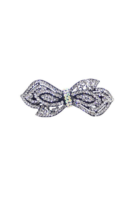 Glitter Pie Promo4 Large Pointed Bow Barrette