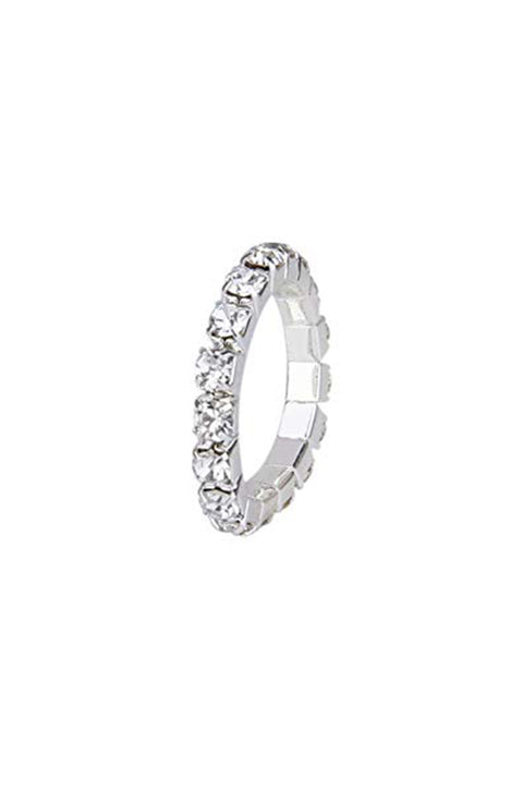 Glitter Pie Single Row Elastic Ring